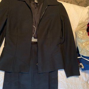 COPY - ETC Pinstriped Skirt Suit Size 4